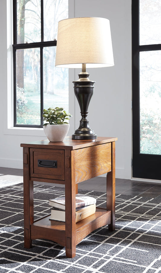 Signature Design by Ashley® Breegin Chair Side End Table.