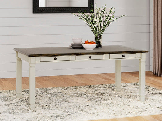 Signature Design by Ashley® Bolanburg Rectangular Dining Room Table.