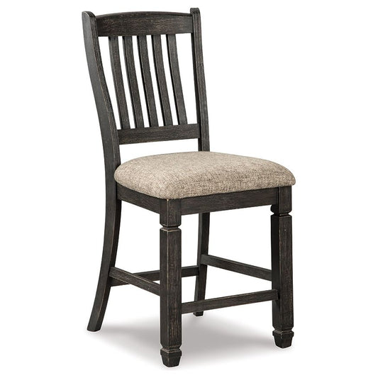 Signature Design by Ashley® Tyler Creek Upholstered Barstool (2/CN).