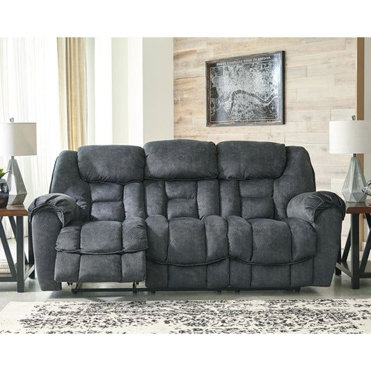 Signature Design by Ashley® Capehorn Reclining Sofa.