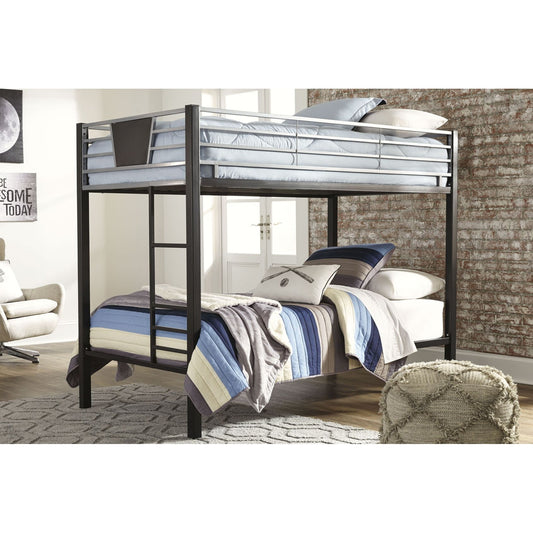 Signature Design by Ashley® Dinsmore Twin/Twin Bunk Bed w/Ladder.