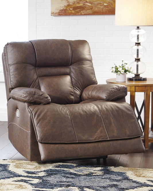 Signature Design by Ashley® Wurstrow PWR Recliner/ADJ Headrest.