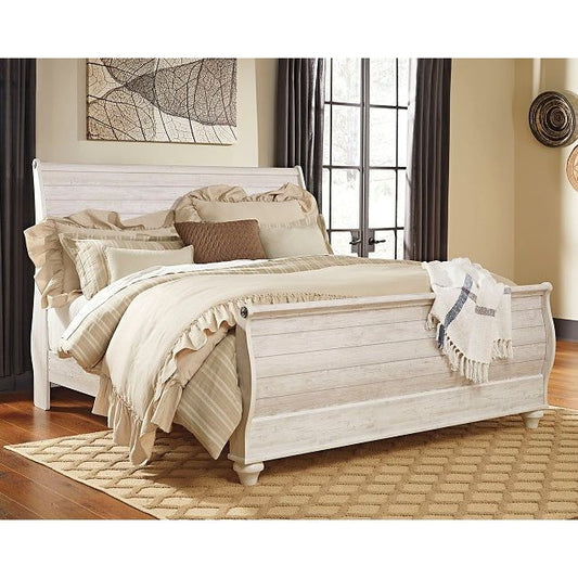 Signature Design by Ashley® Willowton  Sleigh Bed.