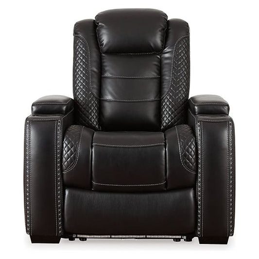 Signature Design by Ashley® Party Time PWR Recliner/ADJ Headrest.