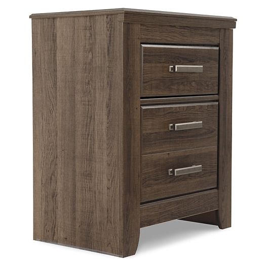 Signature Design by Ashley® Juararo Two Drawer Night Stand.