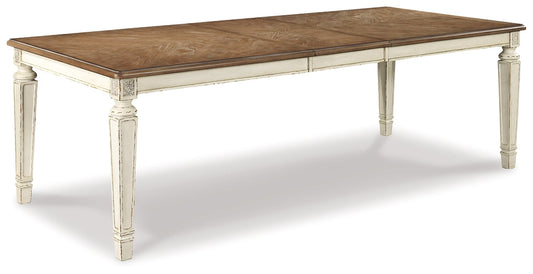 Signature Design by Ashley® Realyn RECT Dining Room EXT Table.