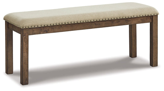 Signature Design by Ashley® Moriville Upholstered Bench.