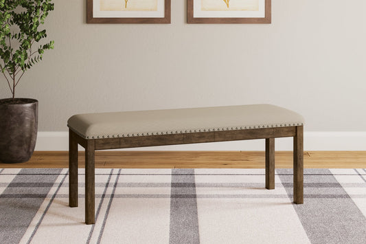 Signature Design by Ashley® Moriville Upholstered Bench.