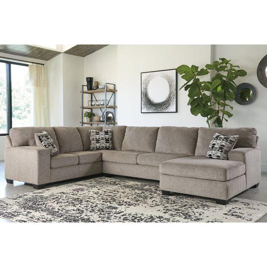 Signature Design by Ashley® Ballinasloe 3-Piece Sectional with Chaise.