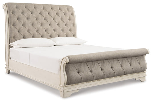 Signature Design by Ashley® Realyn  Sleigh Bed.