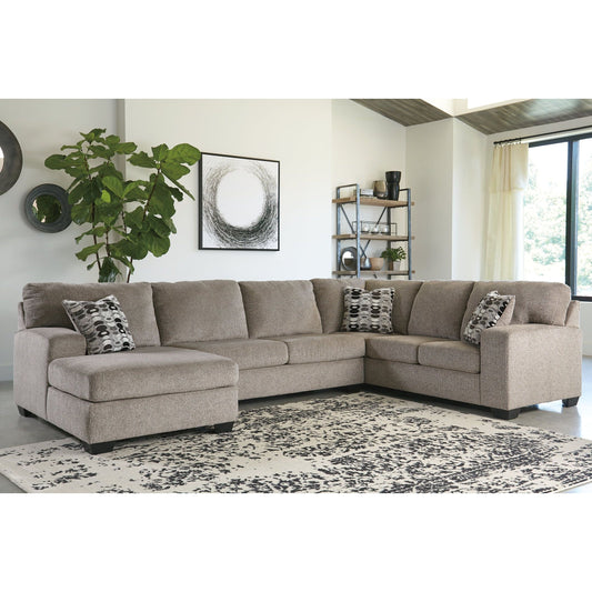 Signature Design by Ashley® Ballinasloe 3-Piece Sectional with Chaise.