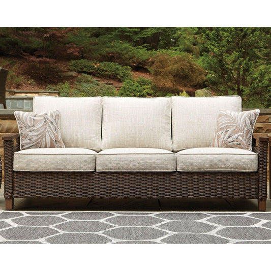 Signature Design by Ashley® Paradise Trail Sofa with Cushion.