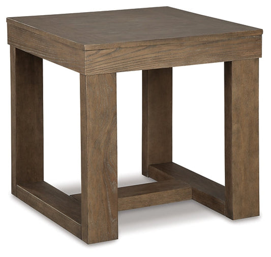 Signature Design by Ashley® Cariton Square End Table.