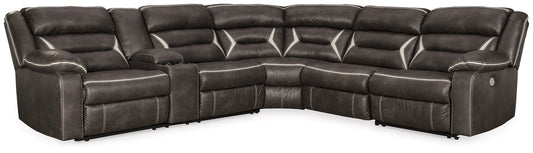 Signature Design by Ashley® Kincord 4-Piece Power Reclining Sectional.