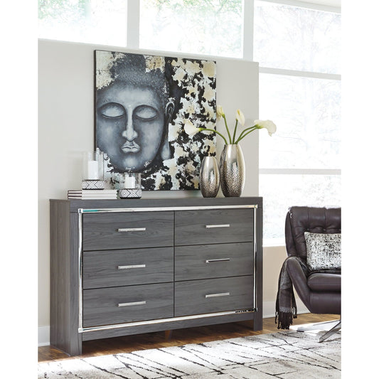 Signature Design by Ashley® Lodanna Six Drawer Dresser.