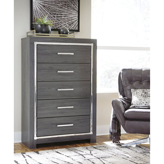 Signature Design by Ashley® Lodanna Five Drawer Chest.