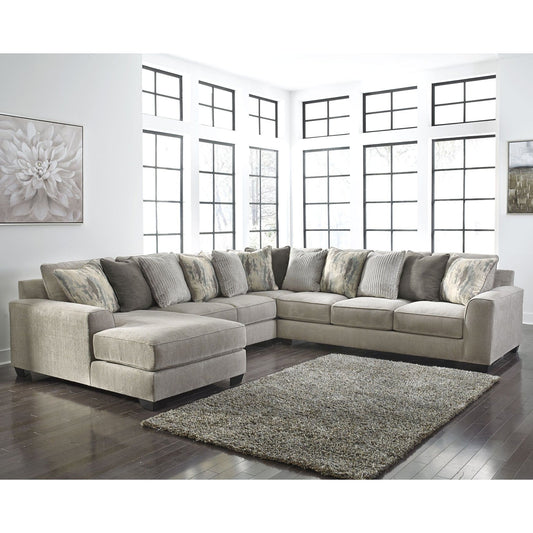 Benchcraft® Ardsley 4-Piece Sectional with Chaise.