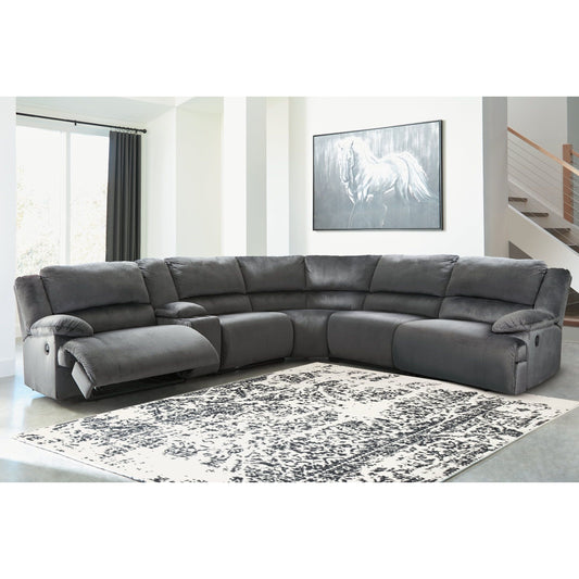 Signature Design by Ashley® Clonmel 6-Piece Reclining Sectional.