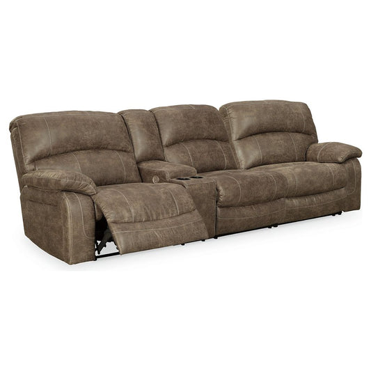 Benchcraft® Segburg 2-Piece Power Reclining Sectional Sofa.