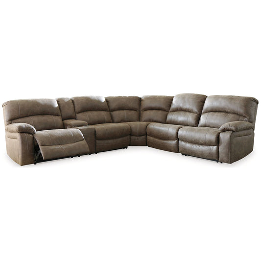 Benchcraft® Segburg 4-Piece Power Reclining Sectional.