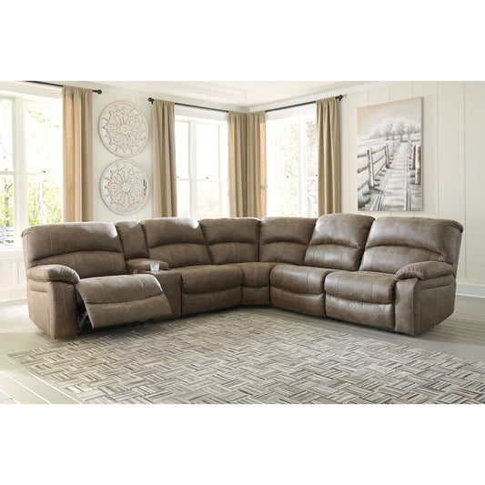 Benchcraft® Segburg 4-Piece Power Reclining Sectional.