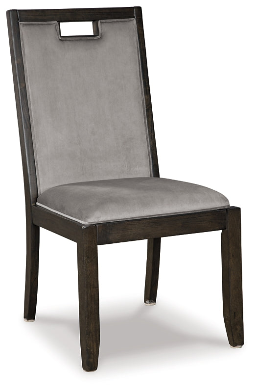 Signature Design by Ashley® Hyndell Dining UPH Side Chair (2/CN).