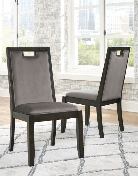 Signature Design by Ashley® Hyndell Dining UPH Side Chair (2/CN).