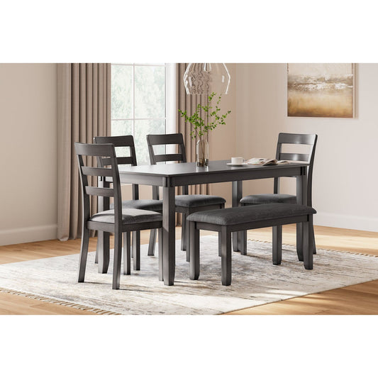 Signature Design by Ashley® Bridson RECT DRM Table Set (6/CN).