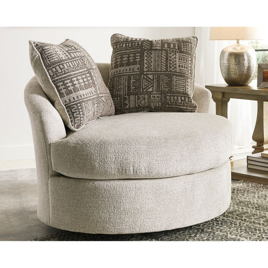 Signature Design by Ashley® Soletren Swivel Accent Chair.