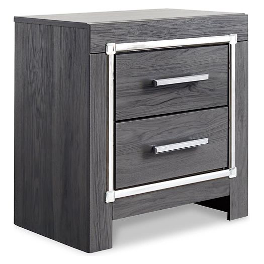 Signature Design by Ashley® Lodanna Two Drawer Night Stand.