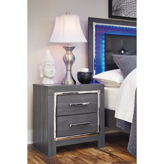 Signature Design by Ashley® Lodanna Two Drawer Night Stand.