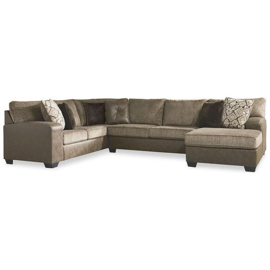 Benchcraft® Abalone 3-Piece Sectional with Chaise.