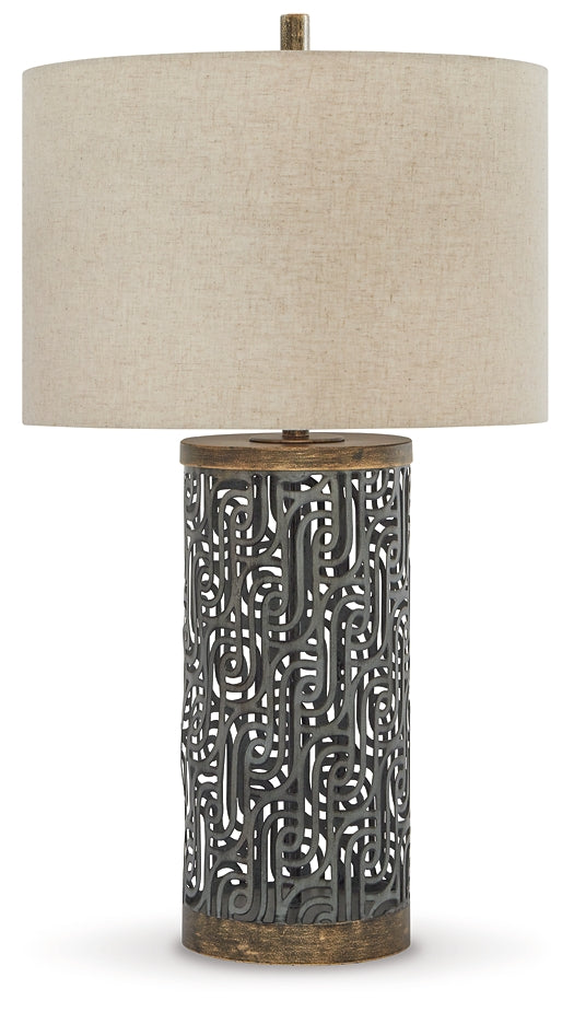 Signature Design by Ashley® Dayo Metal Table Lamp (1/CN).