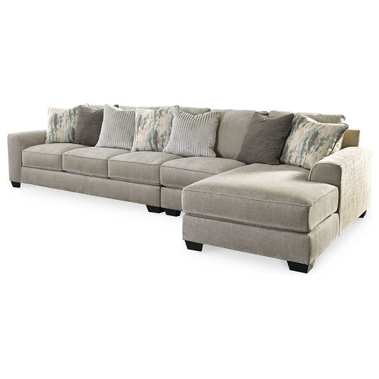 Benchcraft® Ardsley 3-Piece Sectional with Chaise.