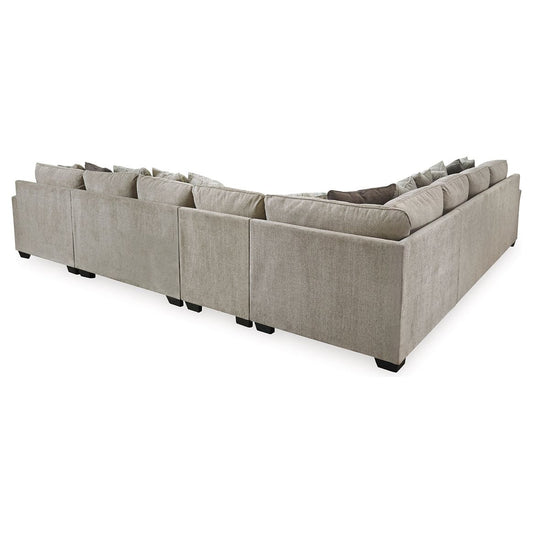 Benchcraft® Ardsley 5-Piece Sectional with Chaise.