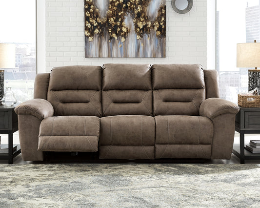 Signature Design by Ashley® Stoneland Reclining Power Sofa.