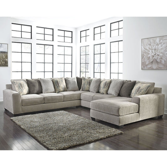 Benchcraft® Ardsley 4-Piece Sectional with Chaise.