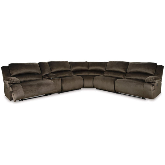 Signature Design by Ashley® Clonmel 6-Piece Reclining Sectional.