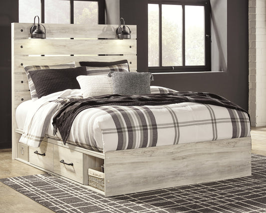 Signature Design by Ashley® Cambeck  Panel Bed With 4 Storage Drawers.