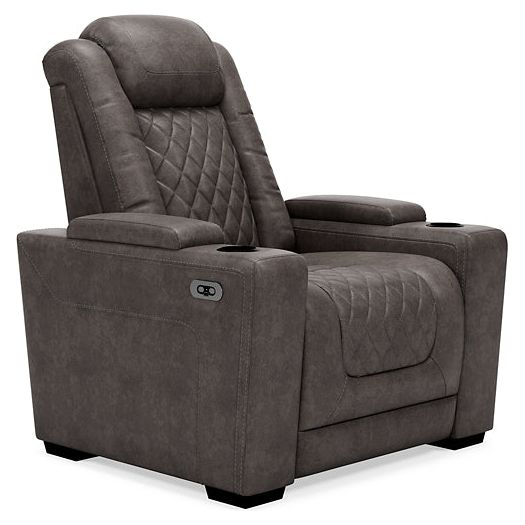 Signature Design by Ashley® HyllMont PWR Recliner/ADJ Headrest.