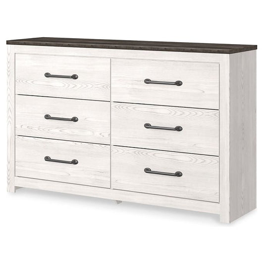 Signature Design by Ashley® Gerridan Six Drawer Dresser.