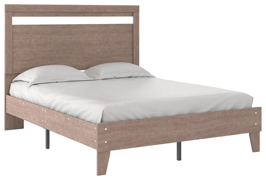 Signature Design by Ashley® Flannia Queen Panel Platform Bed.