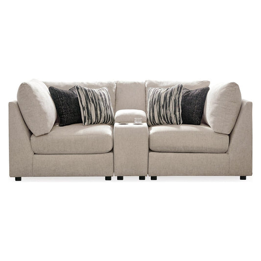 Signature Design by Ashley® Kellway 3-Piece Sectional Loveseat.