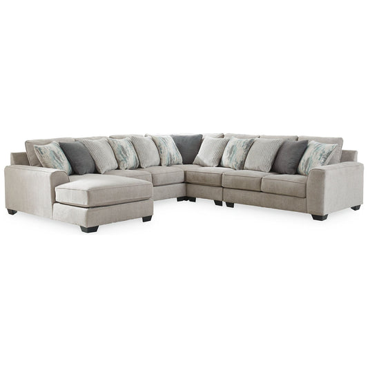 Benchcraft® Ardsley 5-Piece Sectional with Chaise.