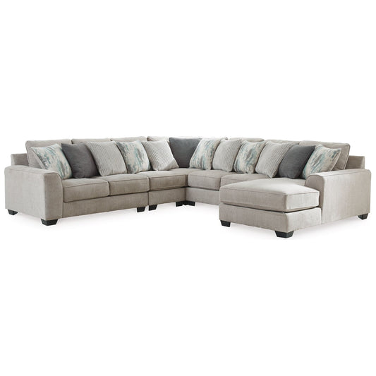 Benchcraft® Ardsley 5-Piece Sectional with Chaise.