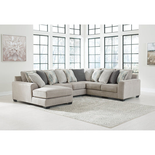 Benchcraft® Ardsley 4-Piece Sectional with Chaise.