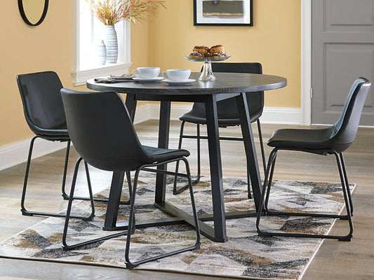 Signature Design by Ashley® Centiar Round Dining Room Table.