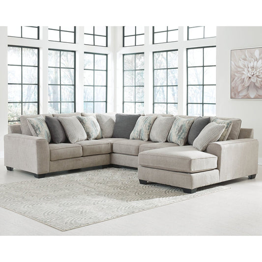 Benchcraft® Ardsley 4-Piece Sectional with Chaise.