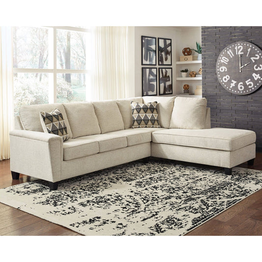 Signature Design by Ashley® Abinger 2-Piece Sectional with Chaise.