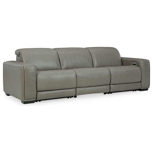 Signature Design by Ashley® Correze 3-Piece Power Reclining Sectional Sofa.